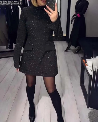 Agnieszka™ Elegancka błyszcząca sukienka w cekiny 💫