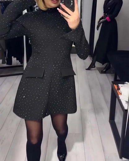 Agnieszka™ Elegancka błyszcząca sukienka w cekiny 💫