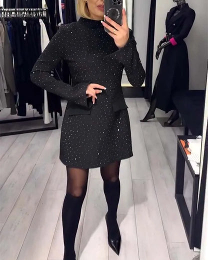 Agnieszka™ Elegancka błyszcząca sukienka w cekiny 💫